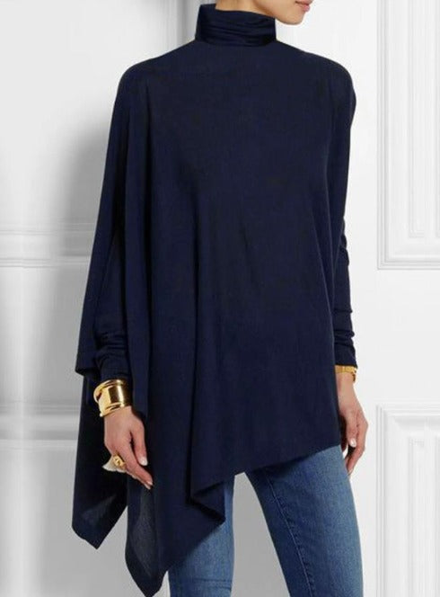 Natalia™ - Asymmetrisches, Elegantes Fleece-Top für Damen