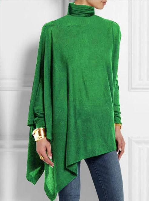 Natalia™ - Asymmetrisches, Elegantes Fleece-Top für Damen