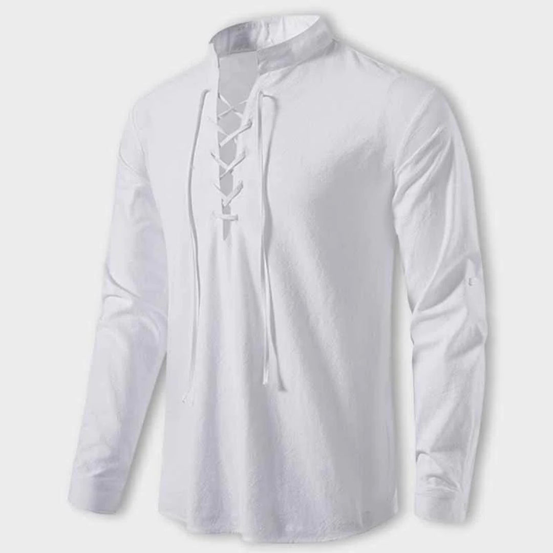 Koszula LASZLO V-neck - Elegancja i Styl na Każdą Okazję