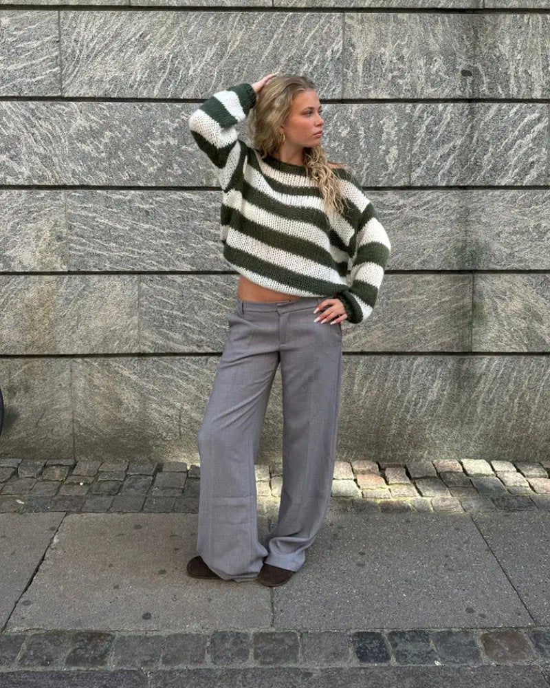 Anna | Lässiger Übergroßer Trui