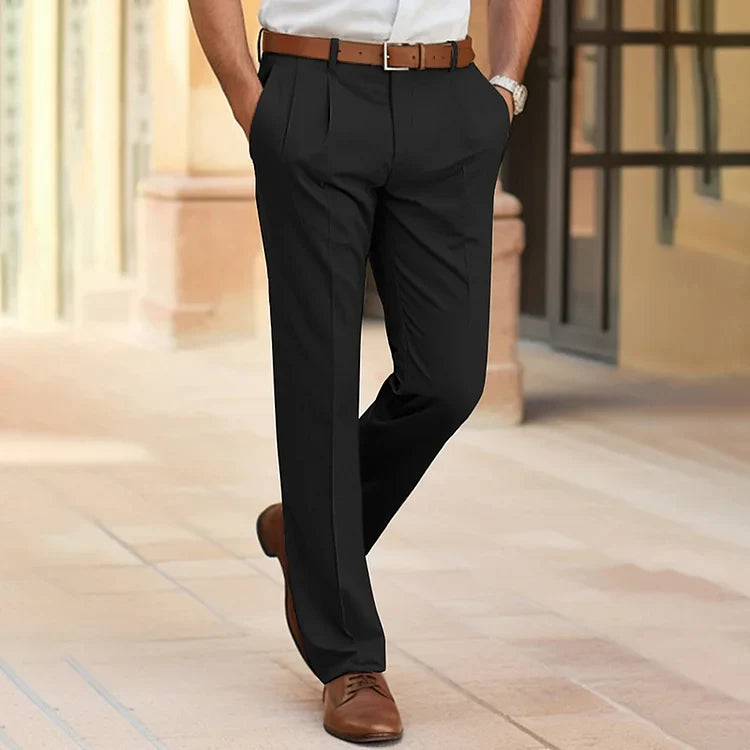 Elegante Herren-Hosen mit geradem Schnitt für optimalen Komfort und Stil