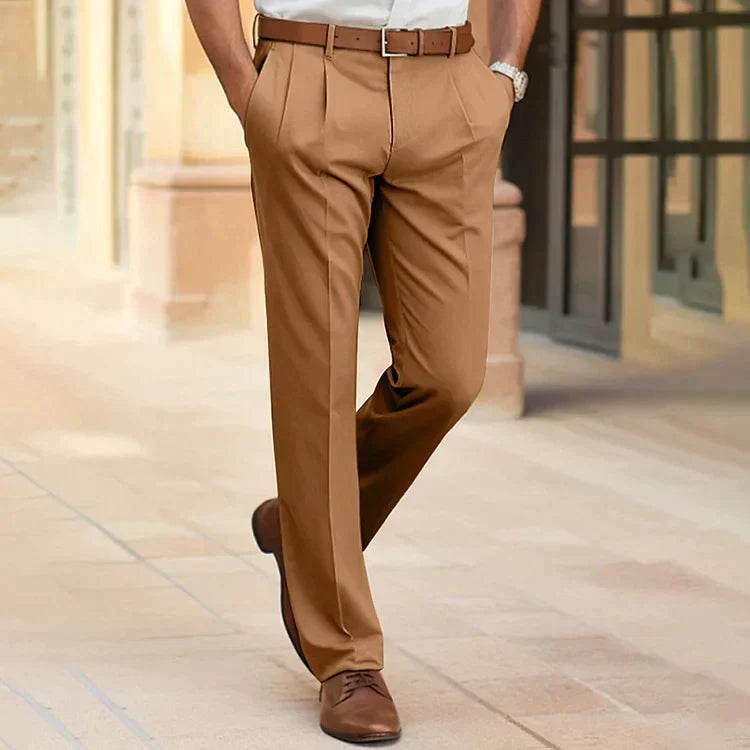 Elegante Herren-Hosen mit geradem Schnitt für optimalen Komfort und Stil