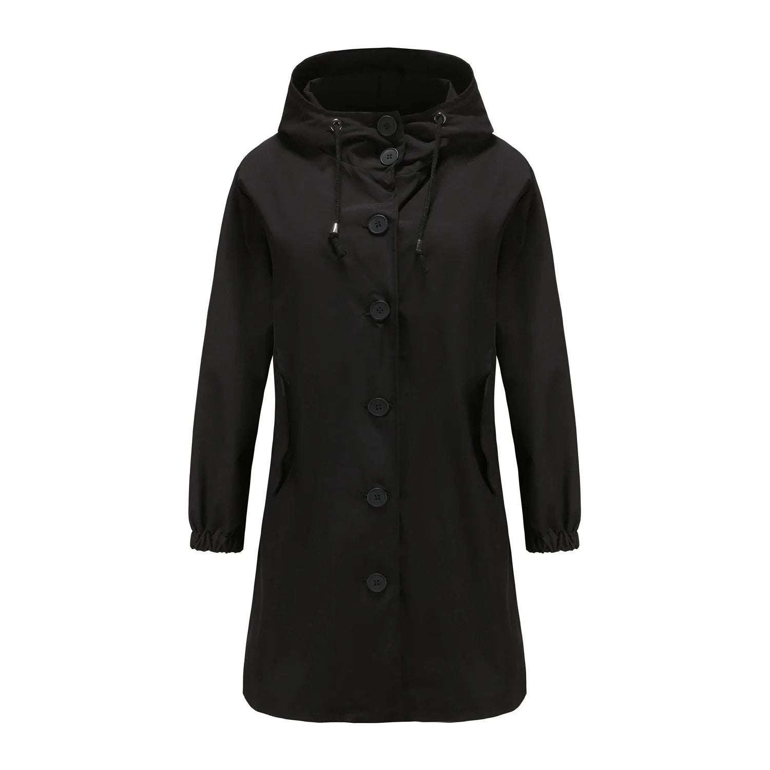 Flieder - Stylischer Damen-Windbreaker mit wasserdichter Kapuze