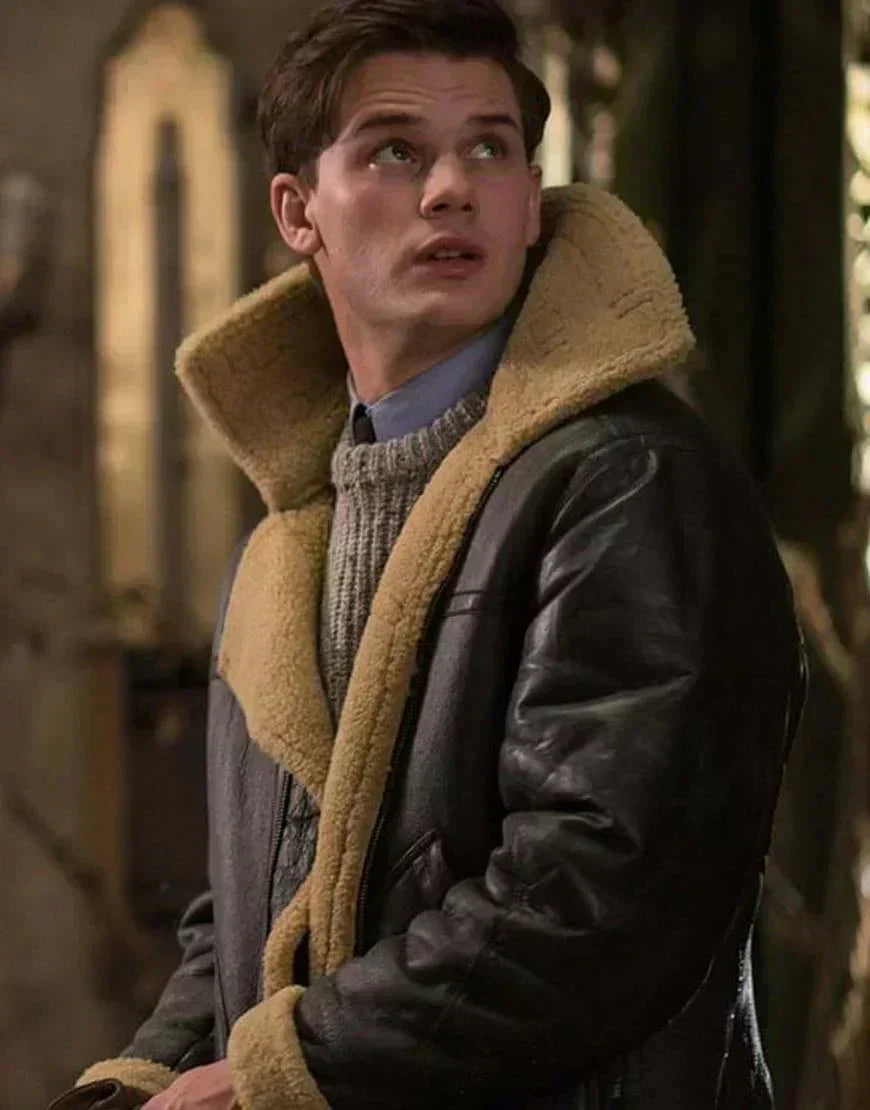 Fletcher | Premium Lammfell-Lederjacke