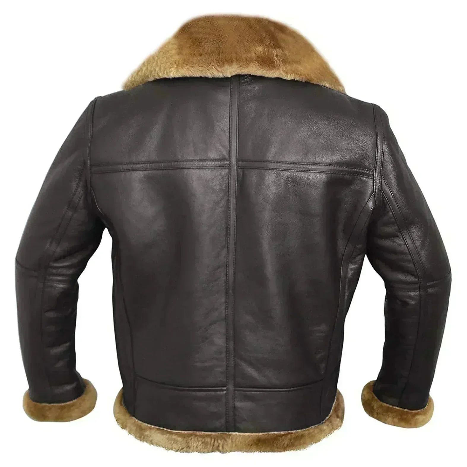 Fletcher | Premium Lammfell-Lederjacke