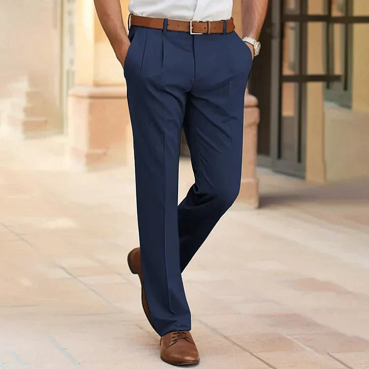 Elegante Herren-Hosen mit geradem Schnitt für optimalen Komfort und Stil