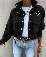 Tessa - Elegante Denim-Jacke für Frauen