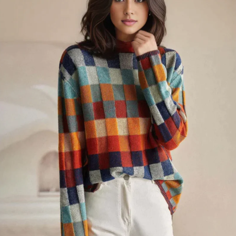 Van Gogh Warmer Luxus-Pullover