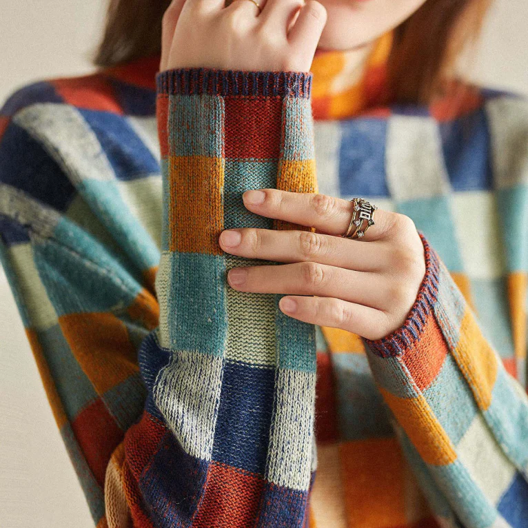 Van Gogh Warmer Luxus-Pullover
