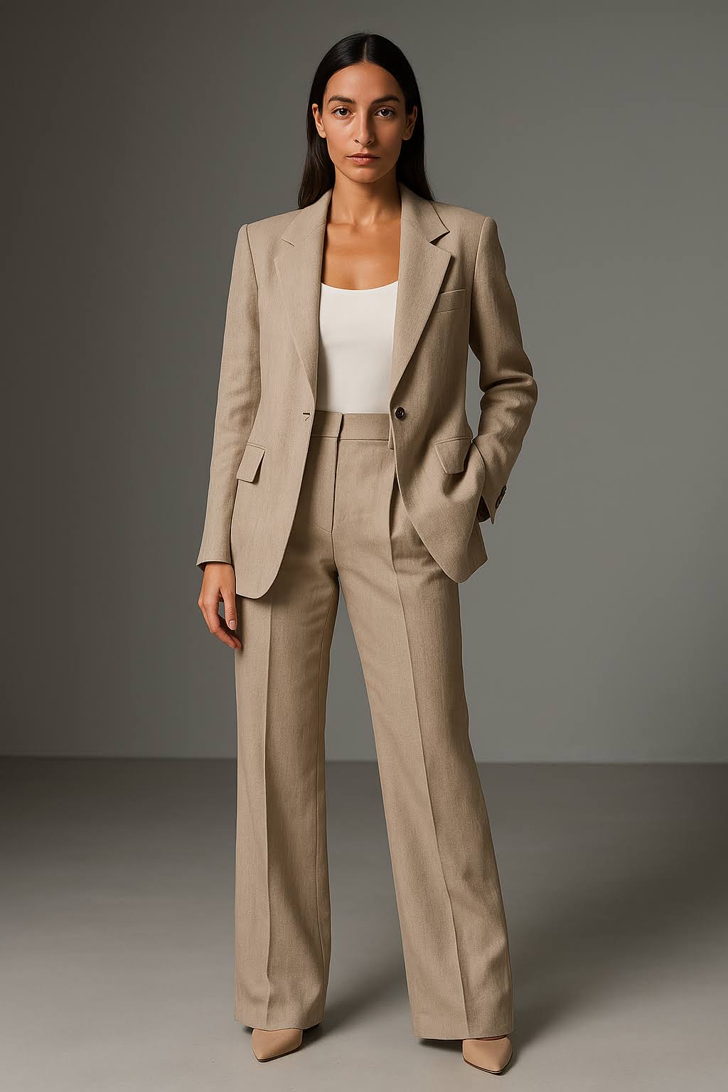 Lea - Stilvolles Blazer- und Hosen-Set für Damen