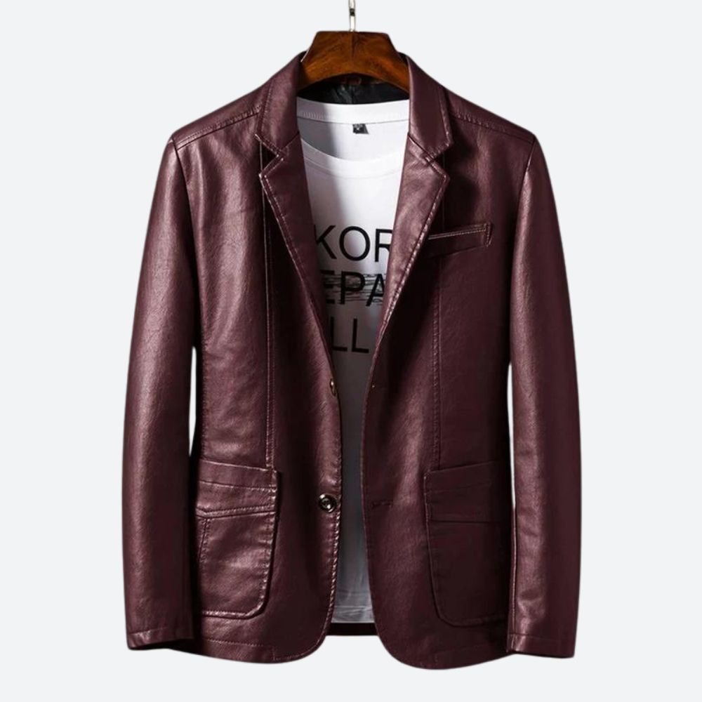 Stilvoller Lederblazer - Samuel