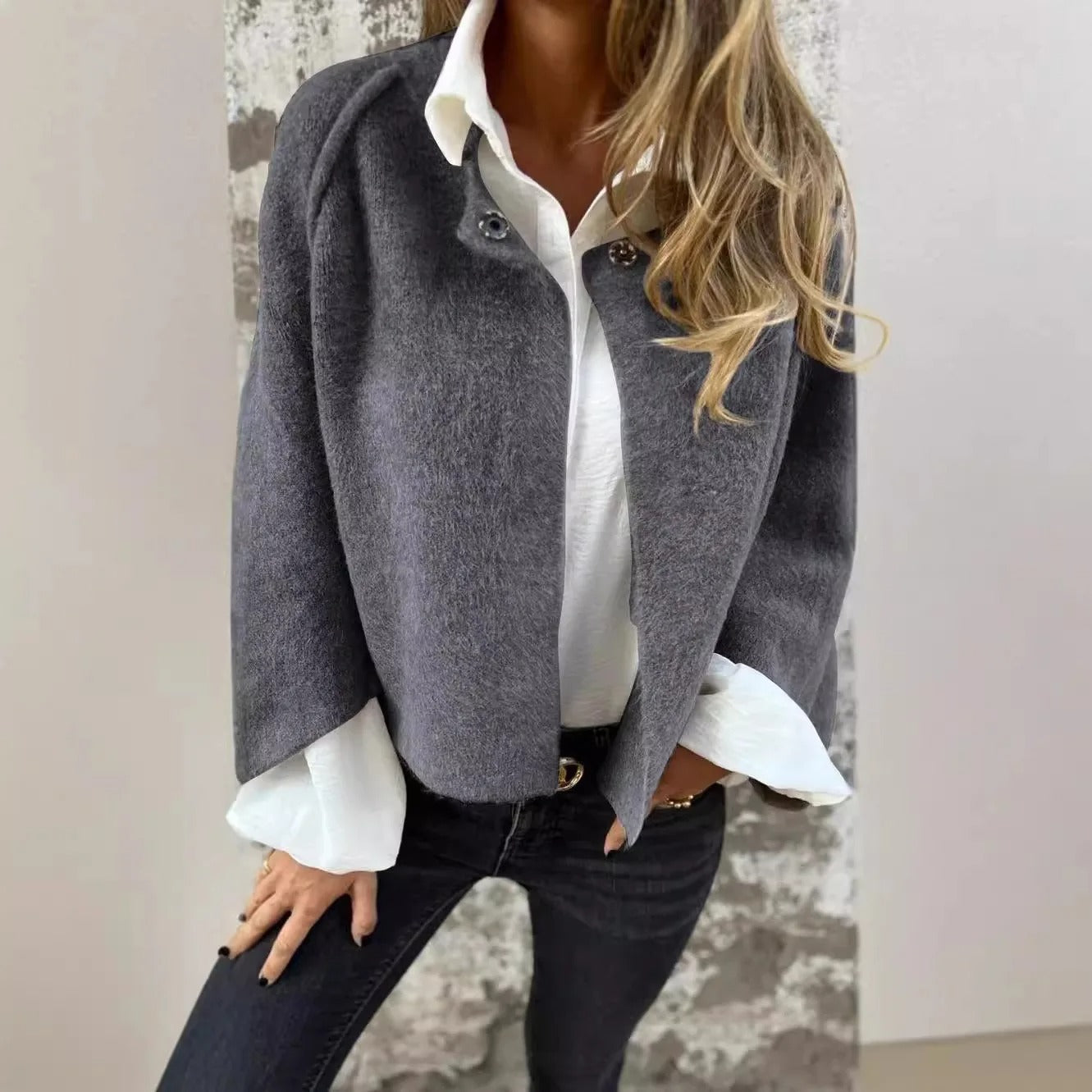 Lucie - Kurze Baumwolljacke