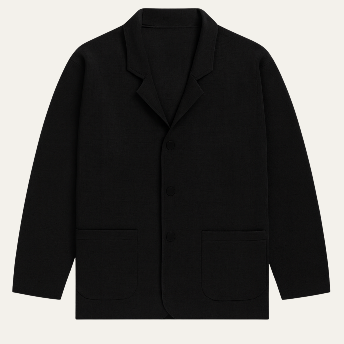 Leichte Herren-Casualjacke mit Knöpfen für den Alltag