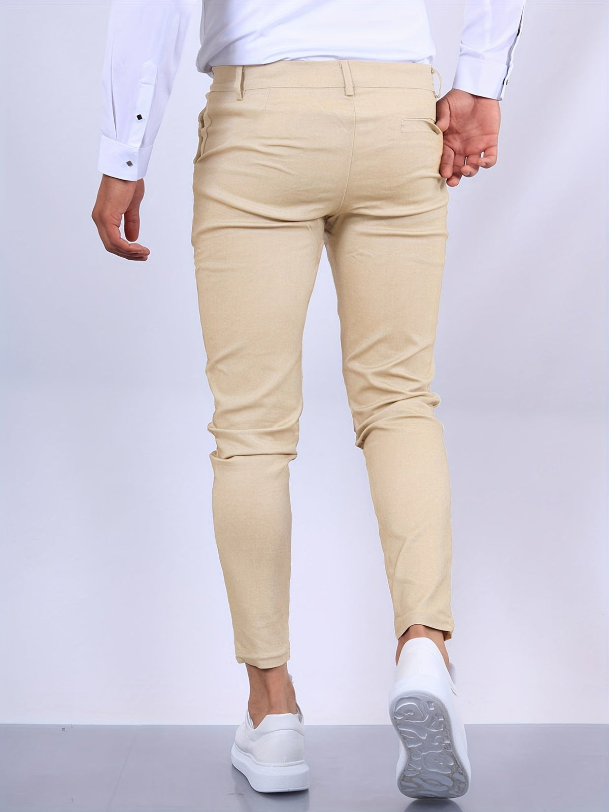Herren Slim Fit Chino-Hose für Alltag und semi-formelle Anlässe