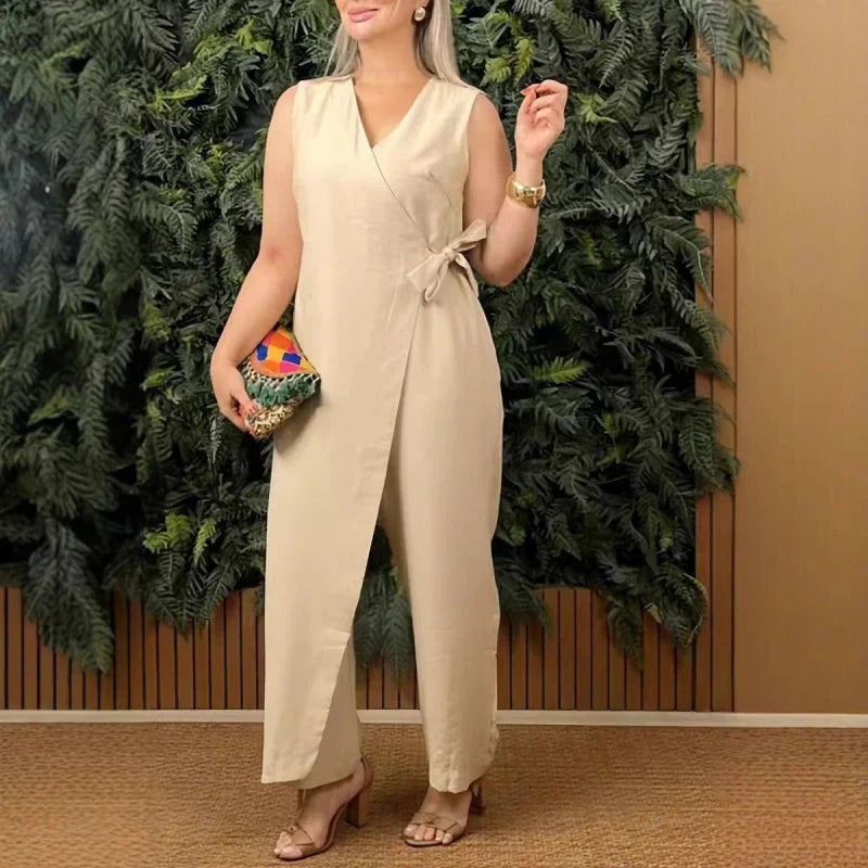 Inès | Elegante Kombination mit V-Ausschnitt