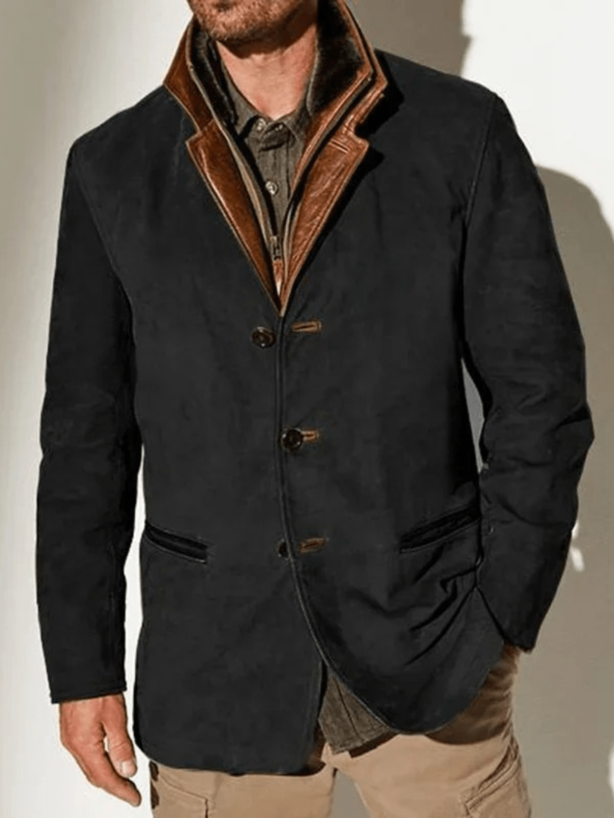 Lucas - Vintage Lederjacke