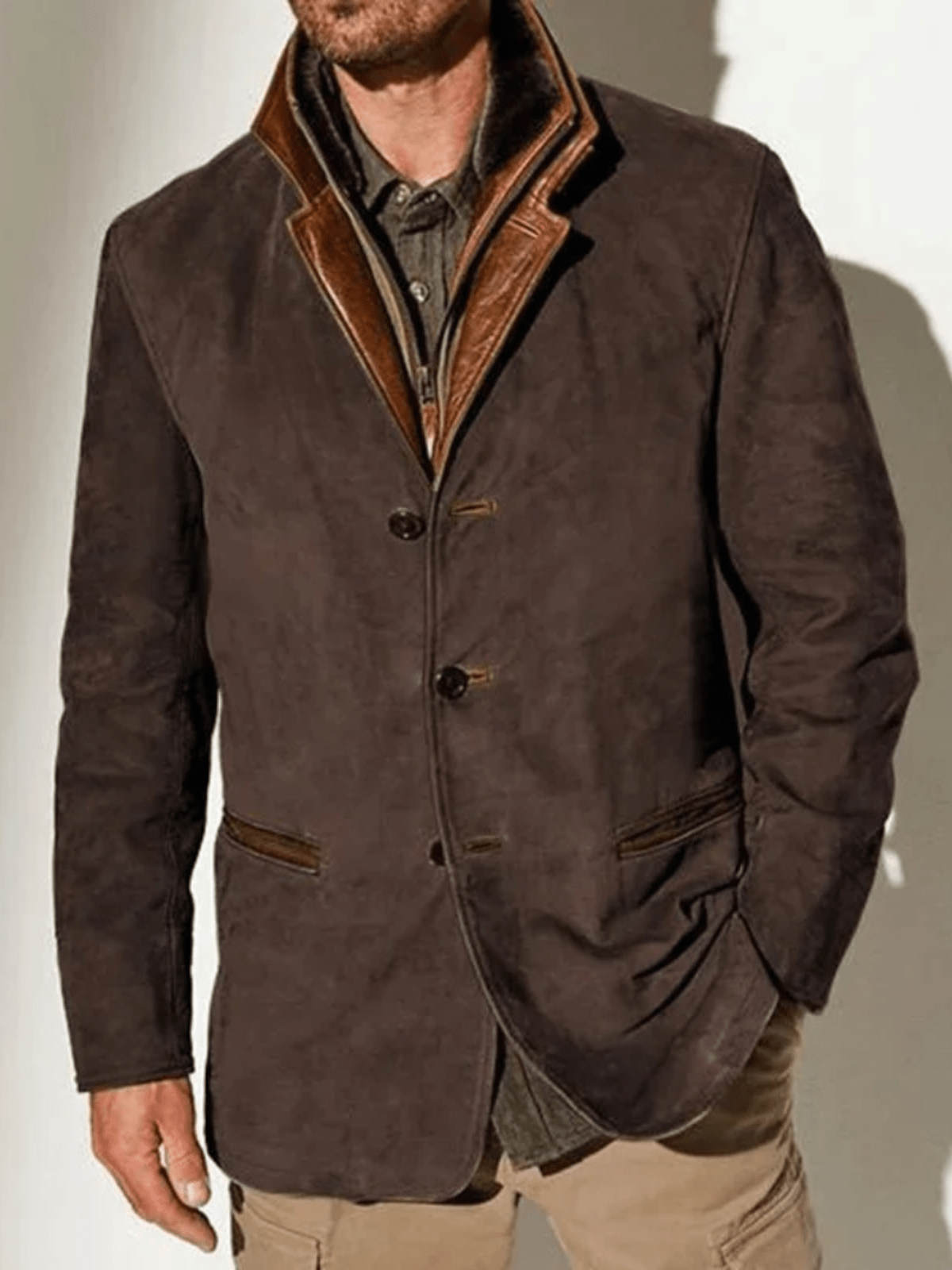 Lucas - Vintage Lederjacke